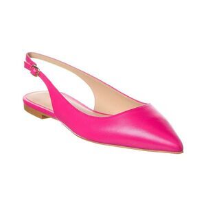 Stuart Weitzman Pink Slingback Flats